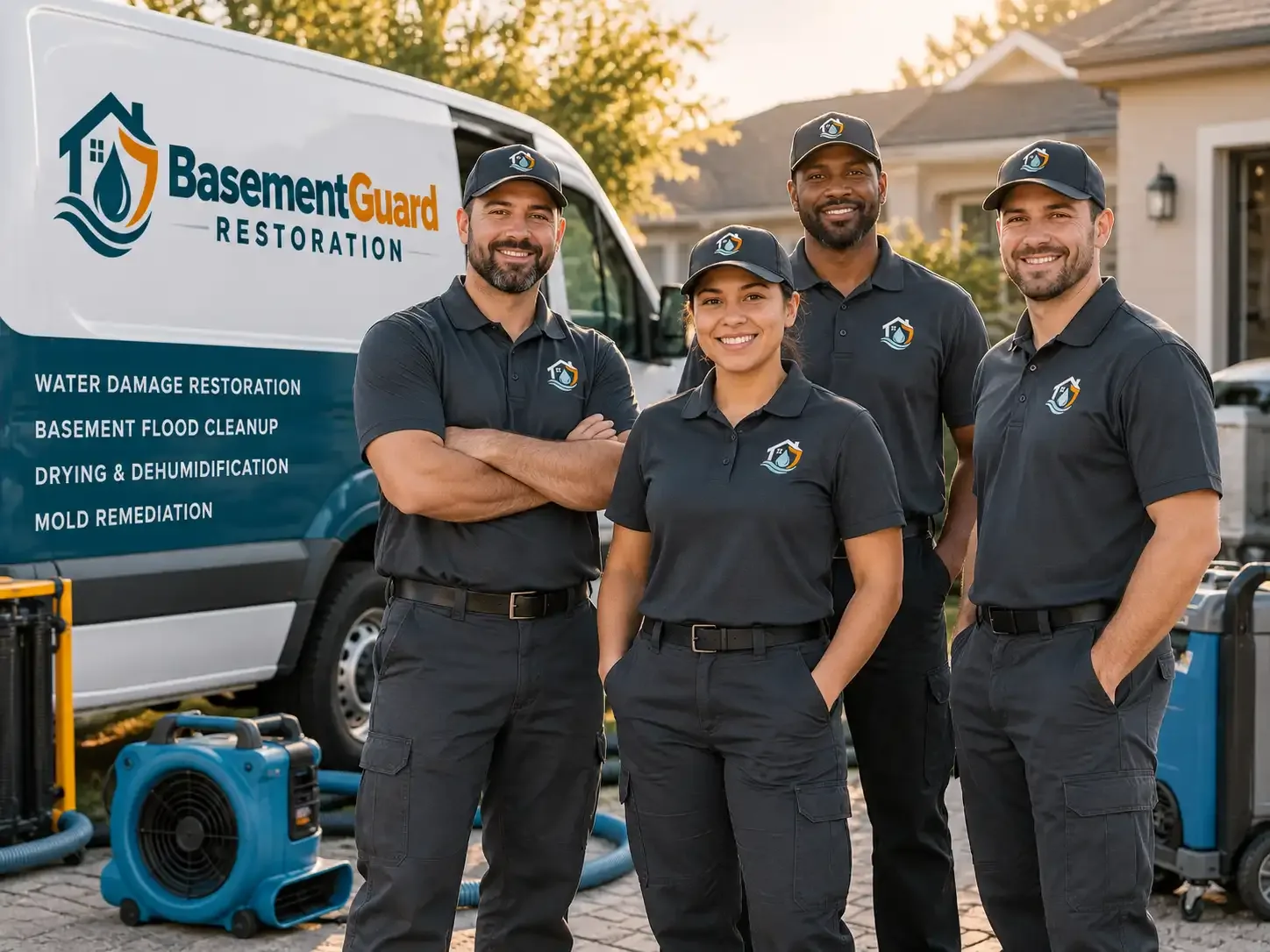 Basement Water Damage Restoration company in Cherry Point, NC